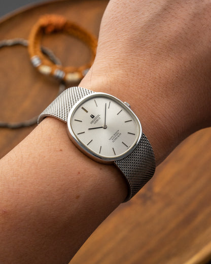 Universal Geneve White Shadow "Ellipse" Ultra-Slim Ref. 866051 (Cal. 2-66)