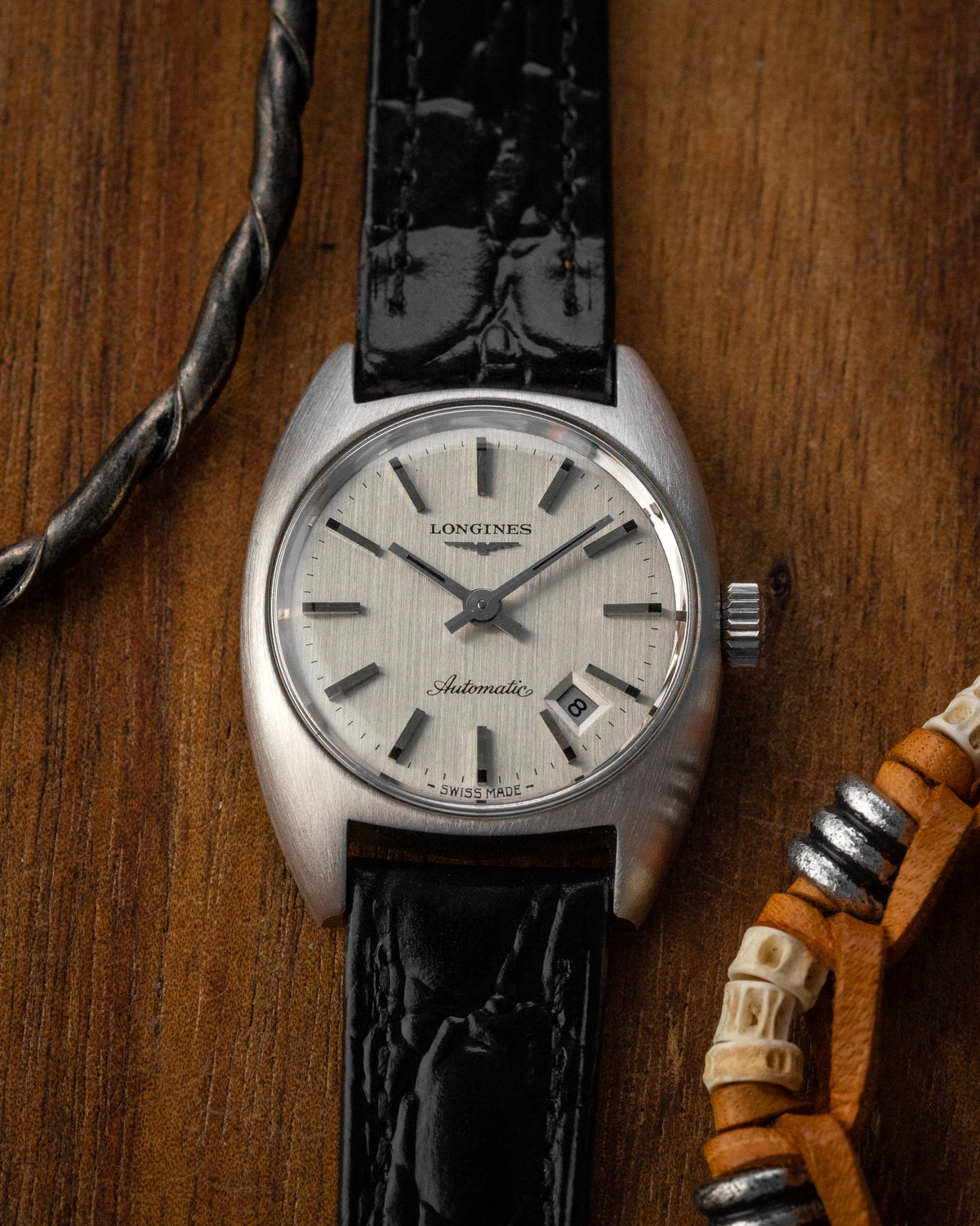 Longines Mini "C-Shape" Automatic Date Ref. 8461-2 (Cal. 473)