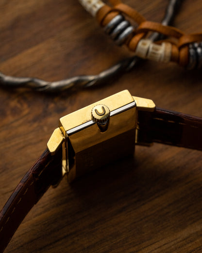 Universal Geneve "Tiger’s Eye" Guilloché Waffle Gold case Ref. 510608 (Cal. 10)