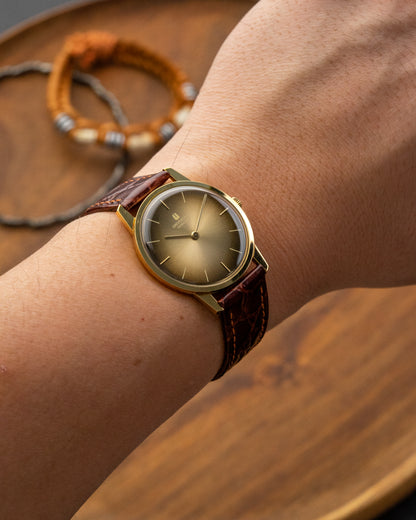 Universal Geneve Ultra-Thin "Golden Mocha" dial Gold Ref. 542101 (Cal. 1-42)